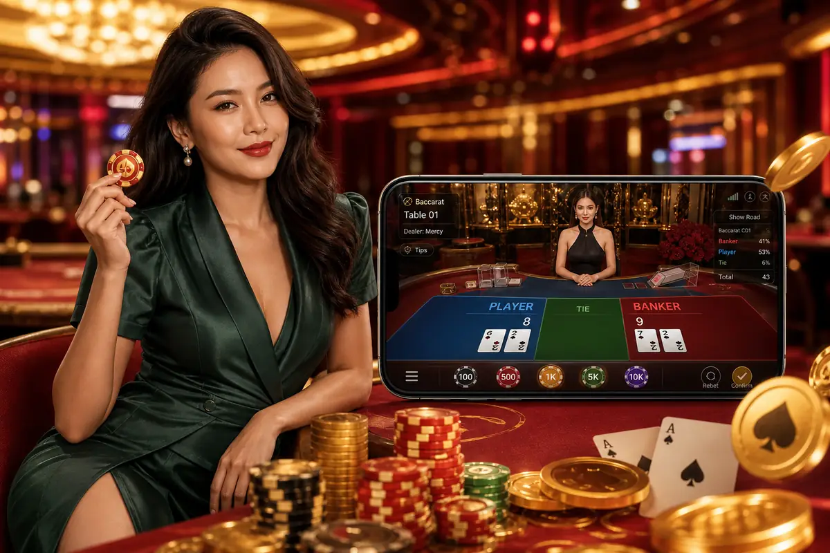 mofun88 live casino baccarat peniaga langsung